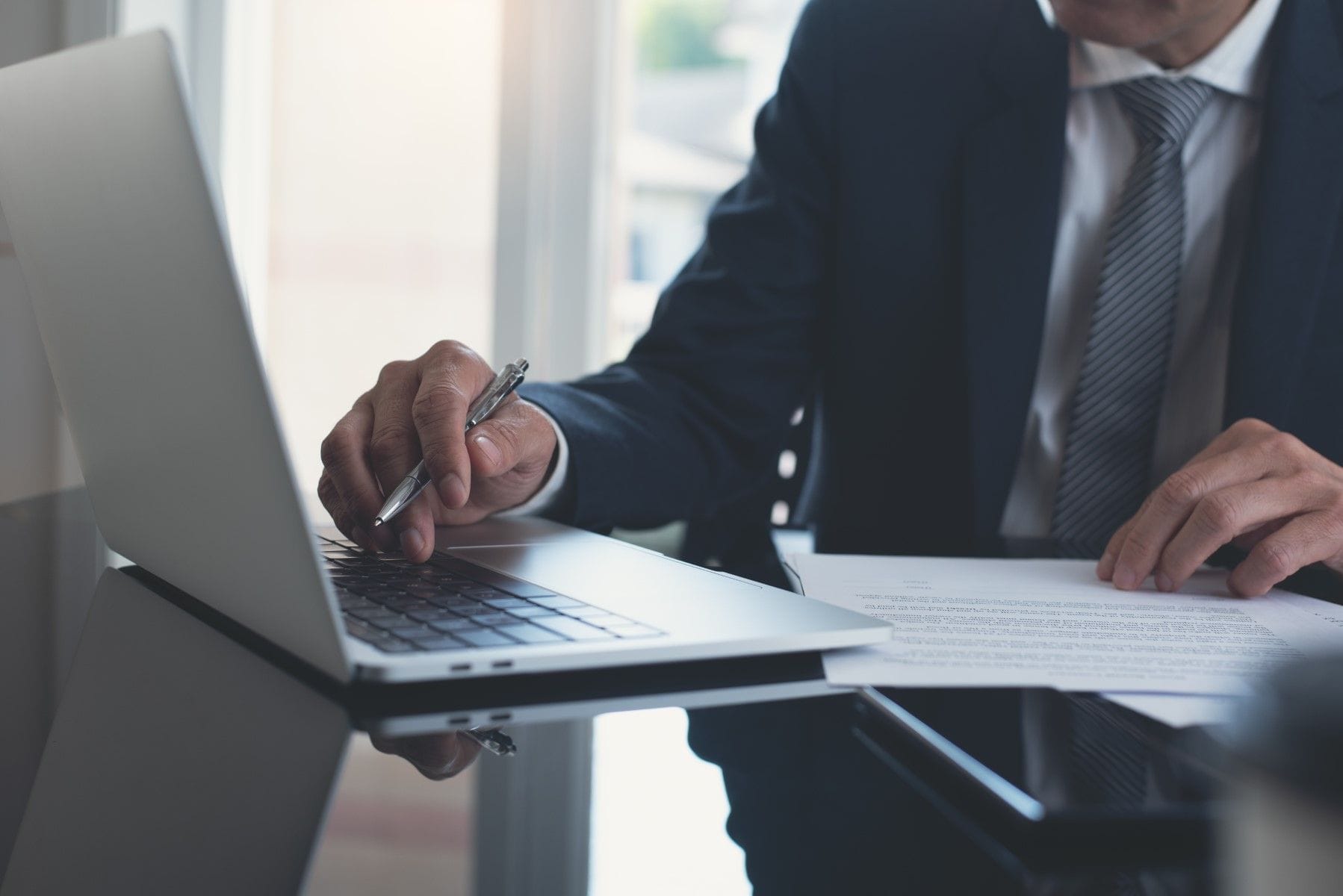 Lawyer filing affidavit