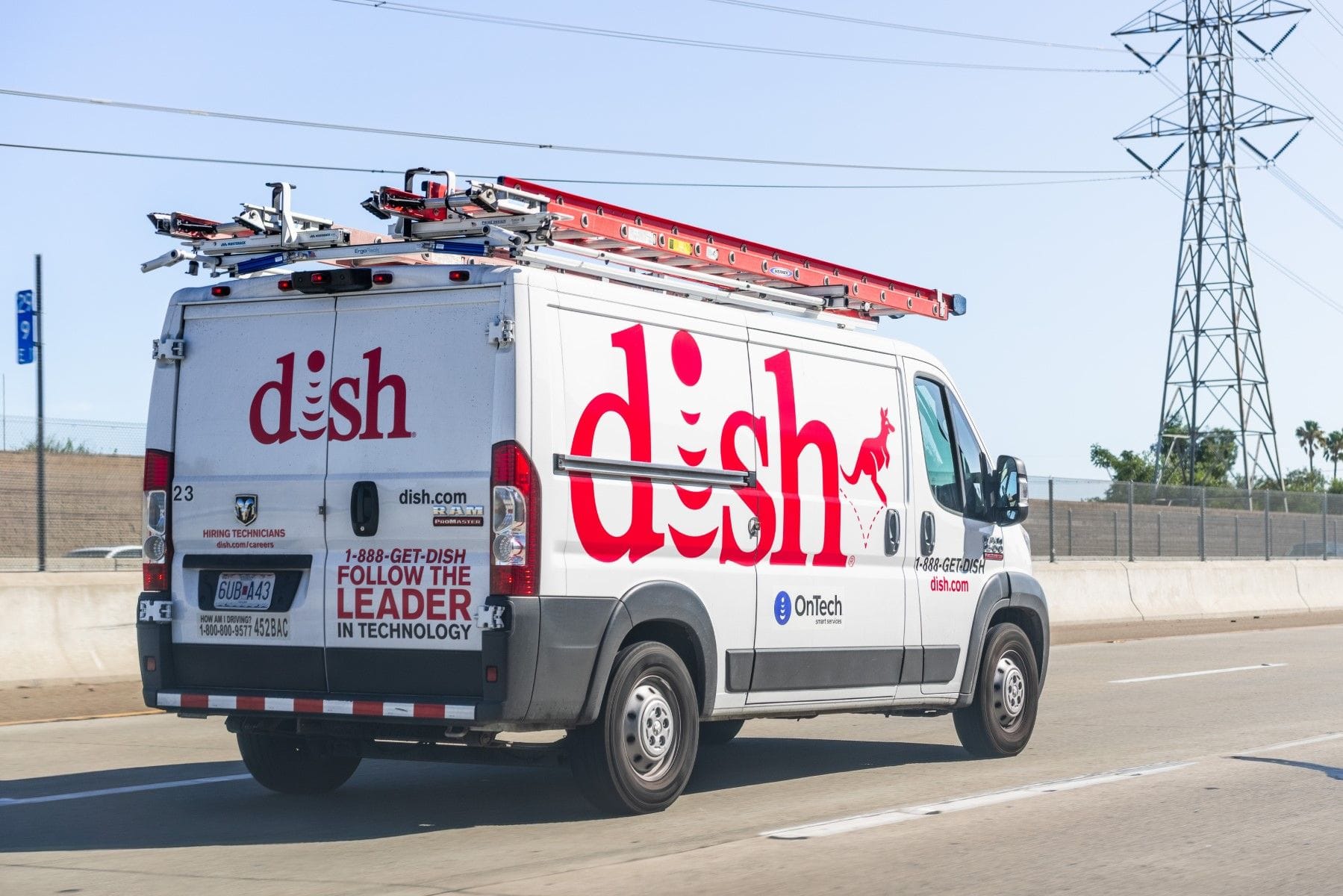 Dish Network truck