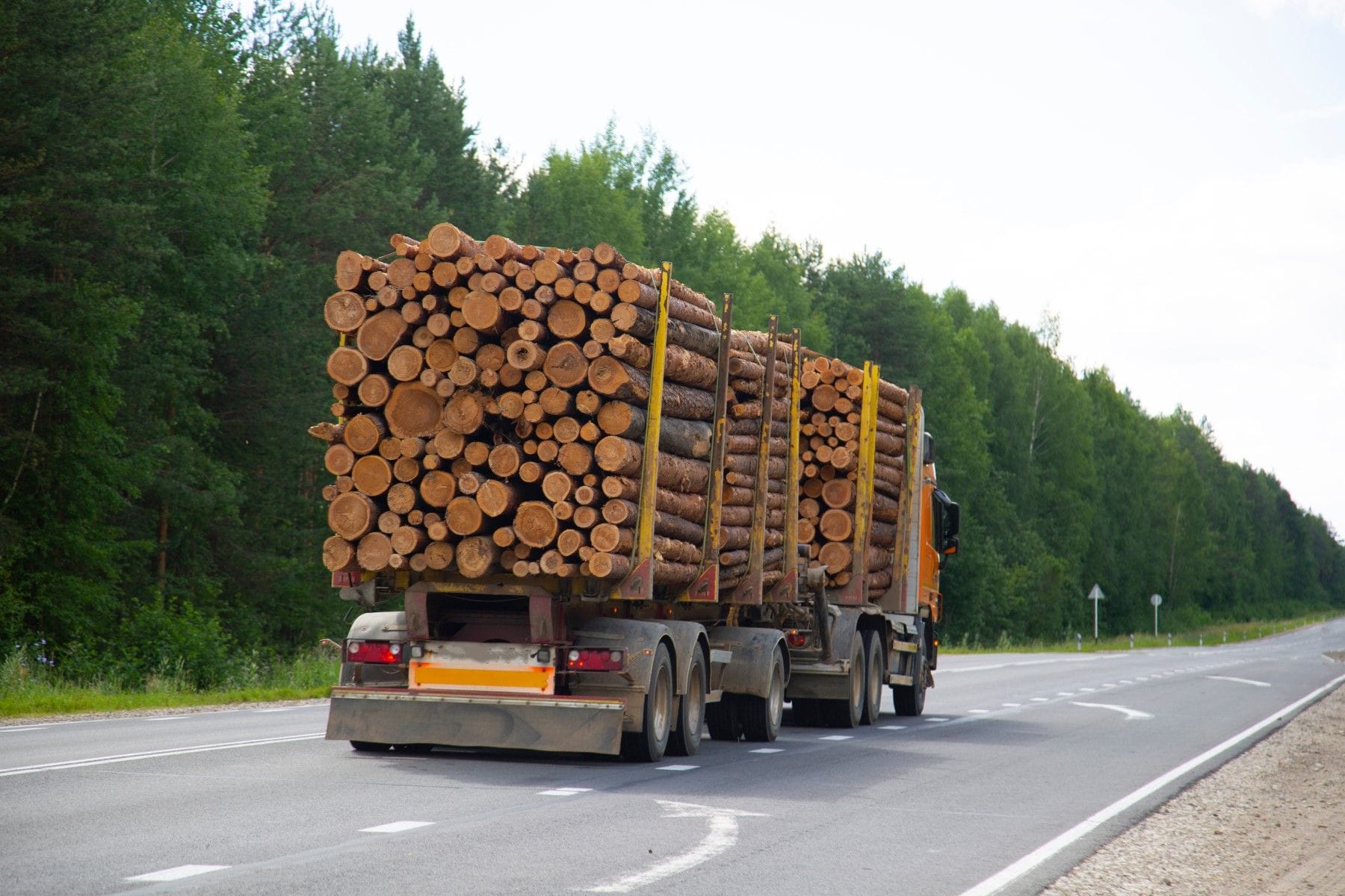 Logging truck