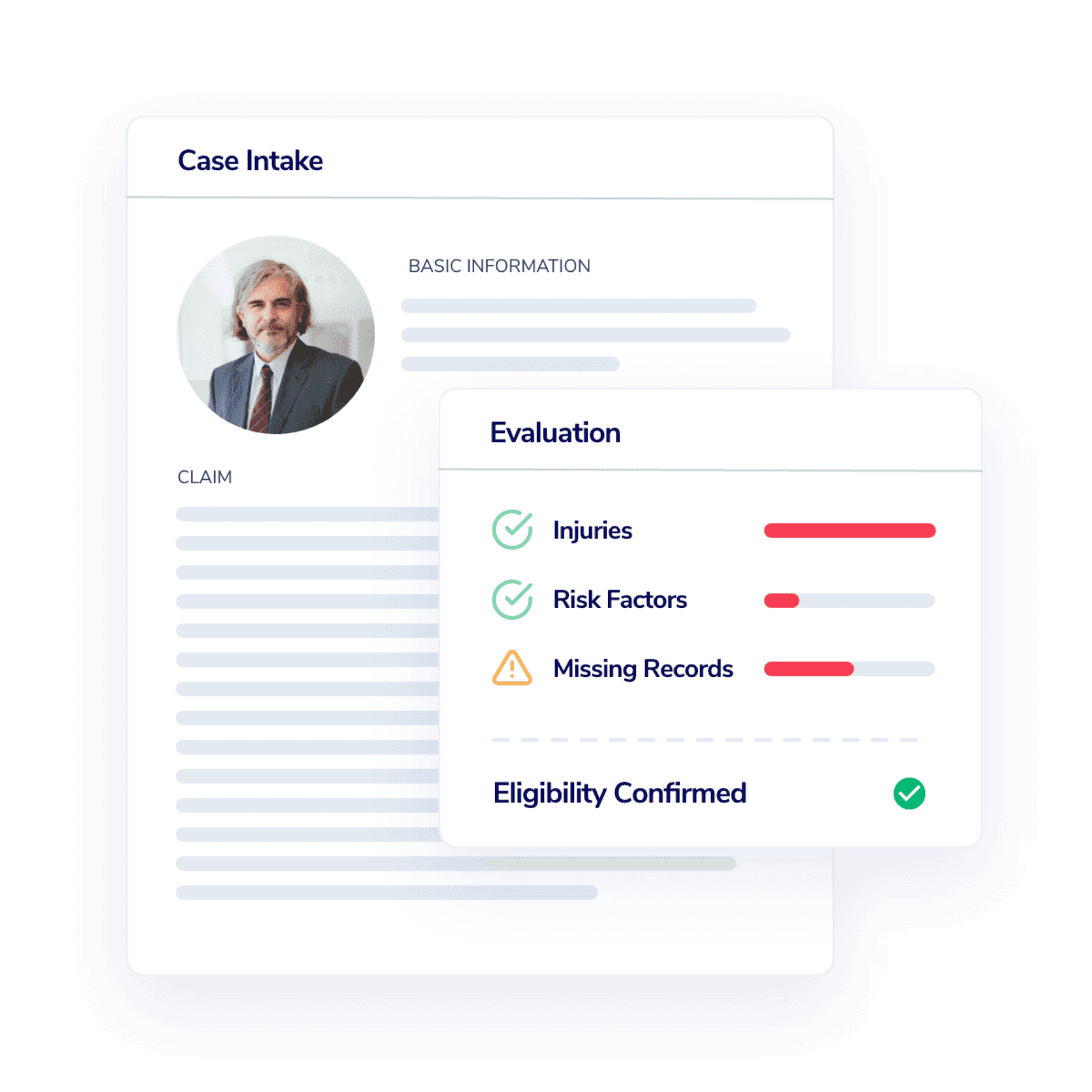Case intake criteria