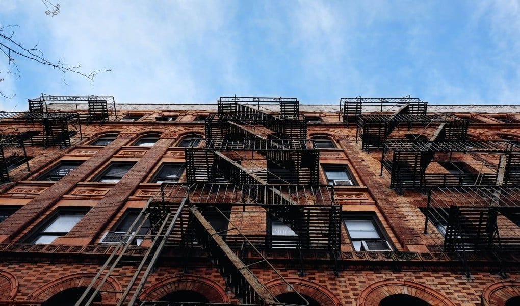 apartment fire escape