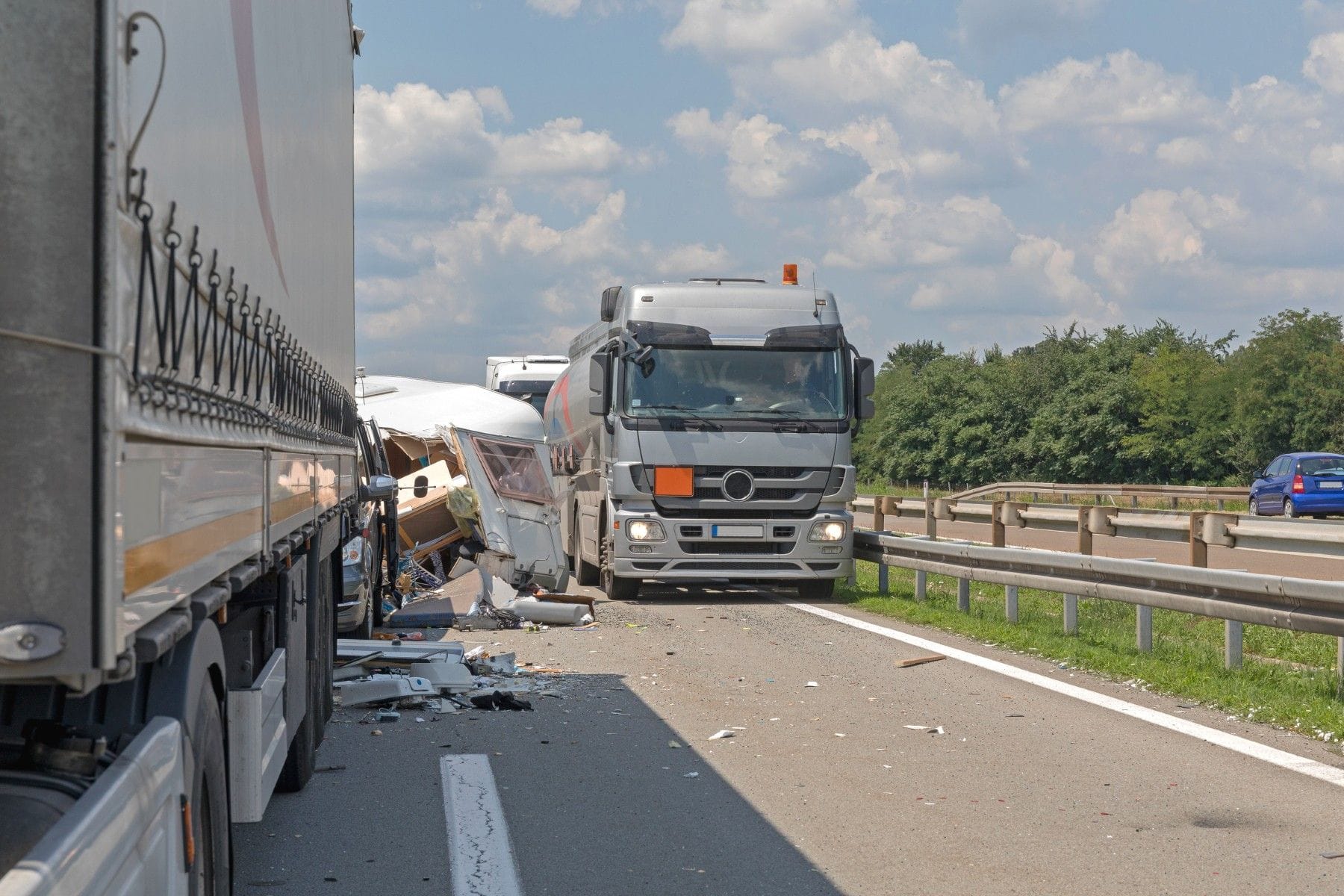 Truck accident