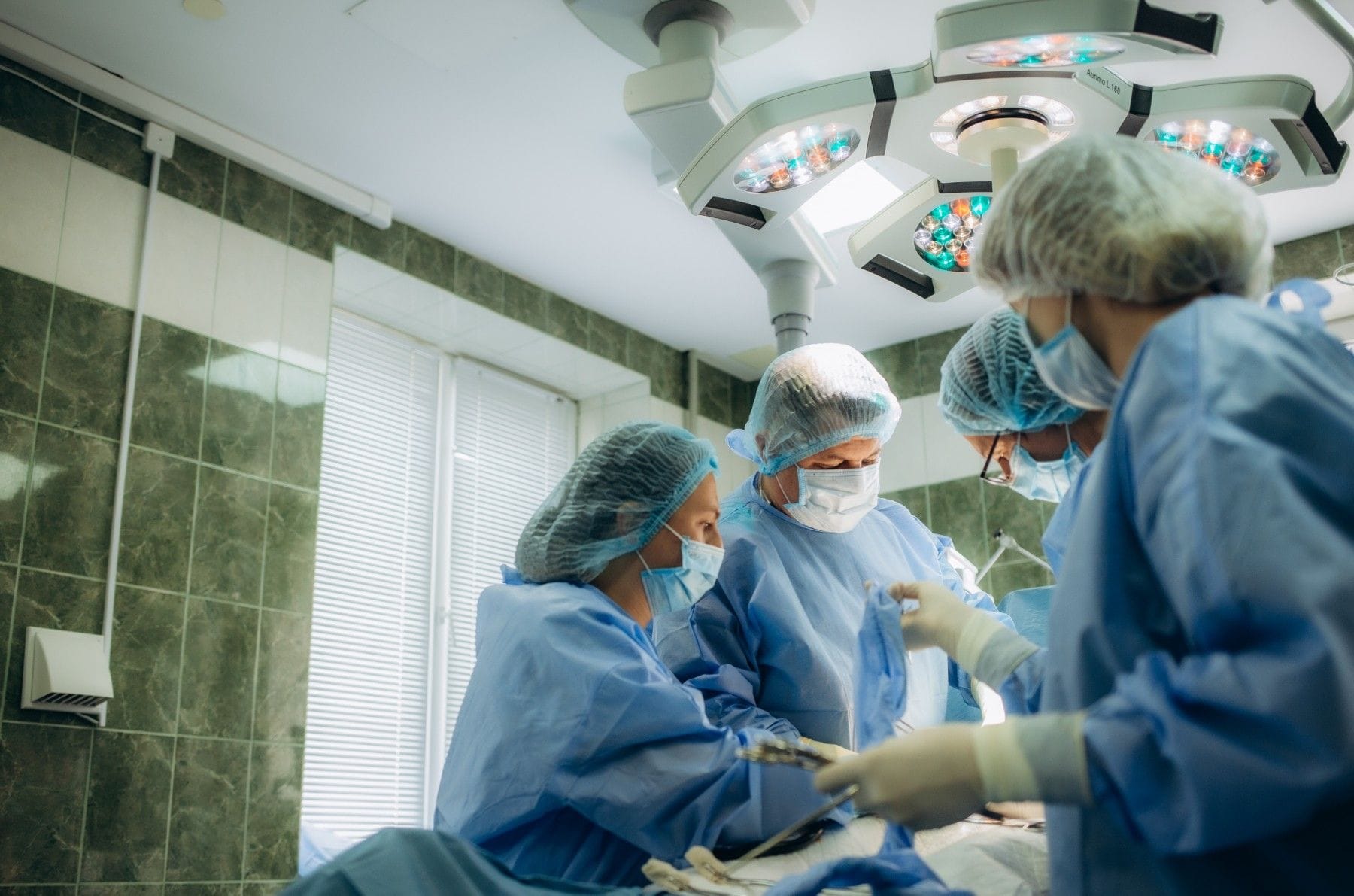 C section operation